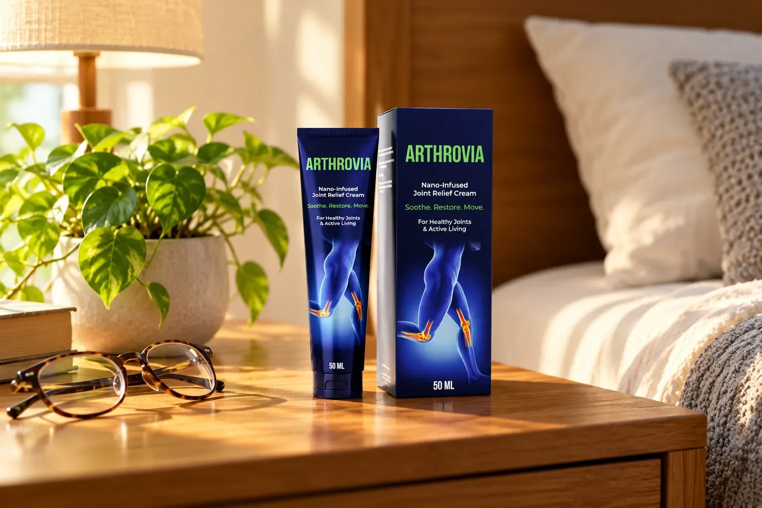 Arthrovia — le produit au quotidien