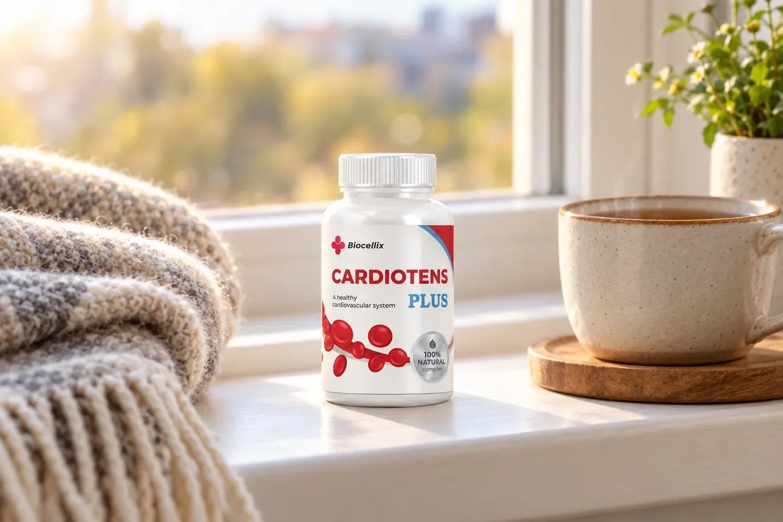 Cardiotens Plus — le produit au quotidien