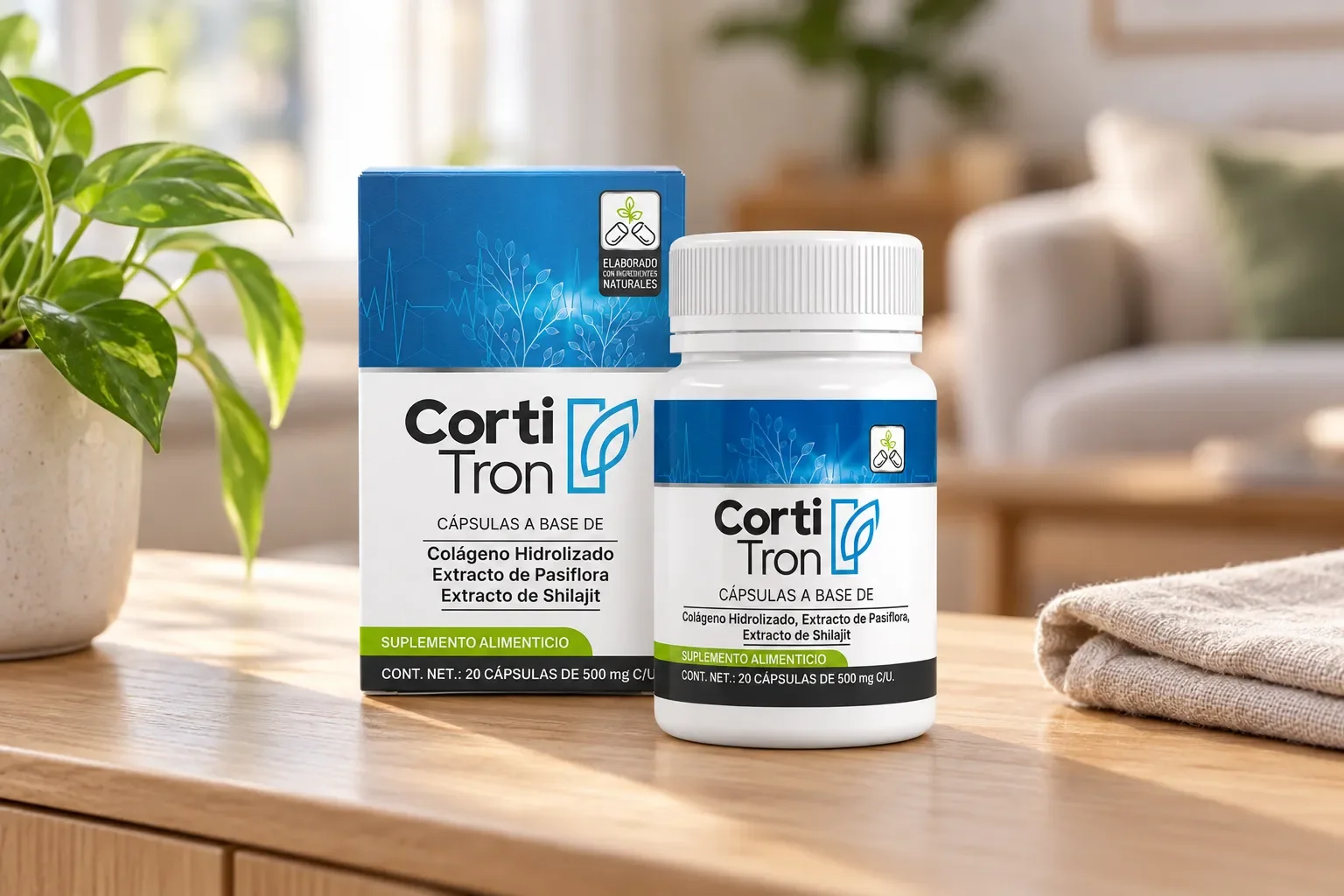Cortitron — le produit au quotidien