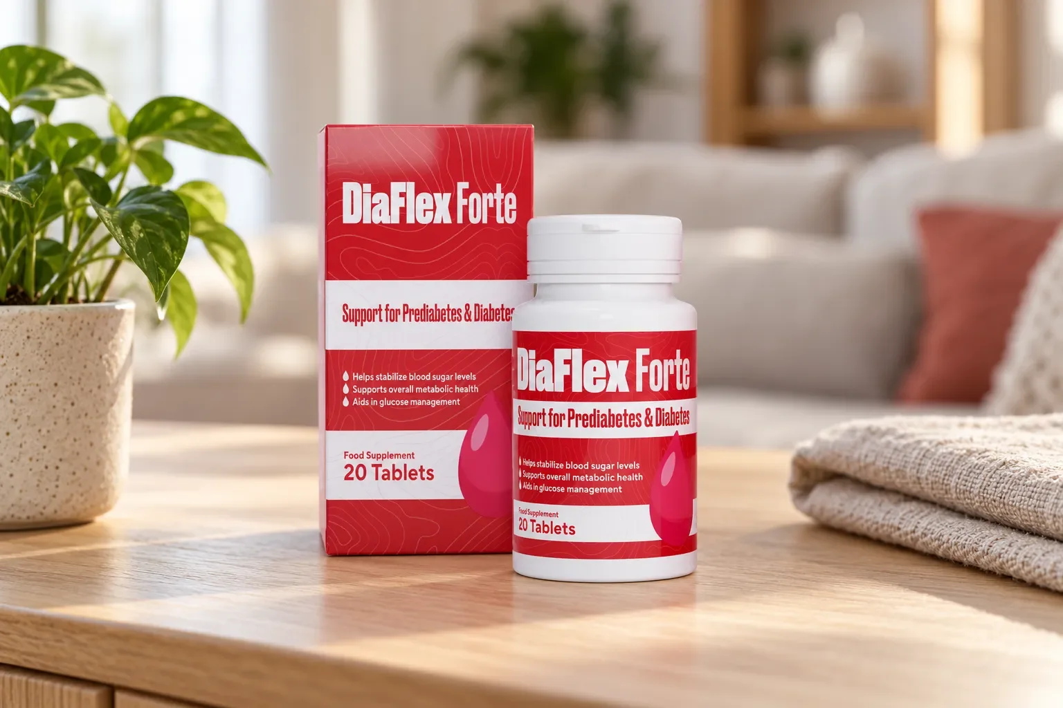 DiaFlex Forte — le produit au quotidien