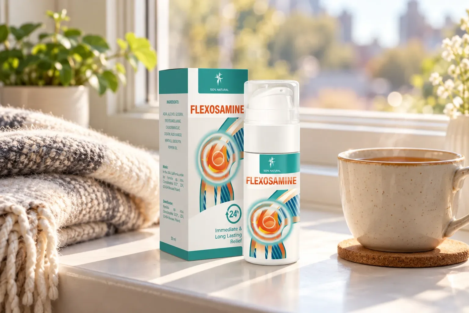 Flexosamine Gel — le produit au quotidien