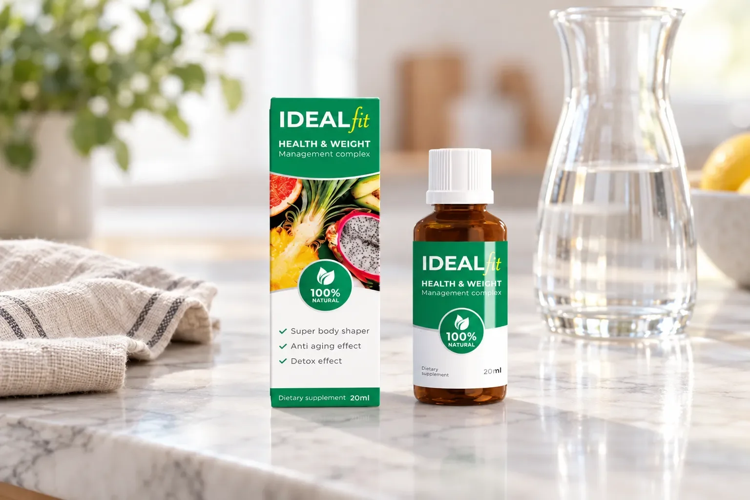 IdealFit — le produit au quotidien