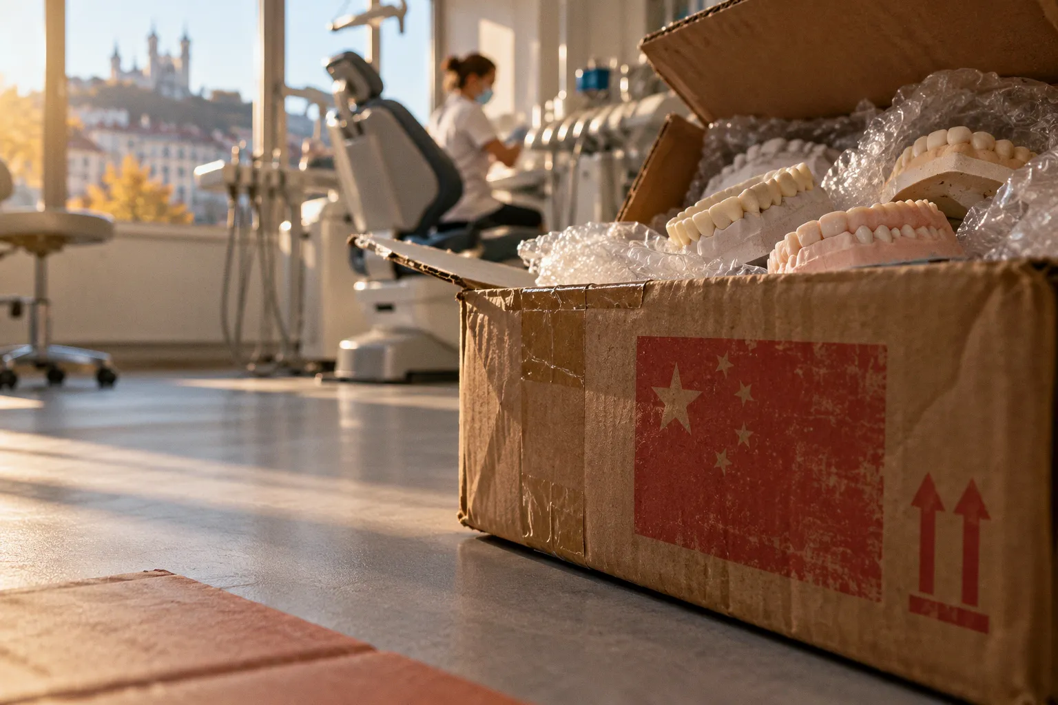 Le tiers des prothèses dentaires en France est désormais fabriqué en Chine