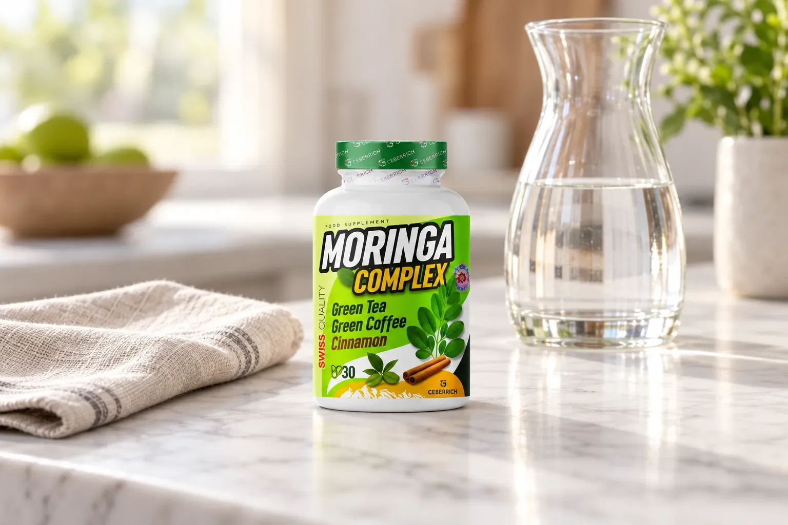 Moringa Complex — le produit au quotidien