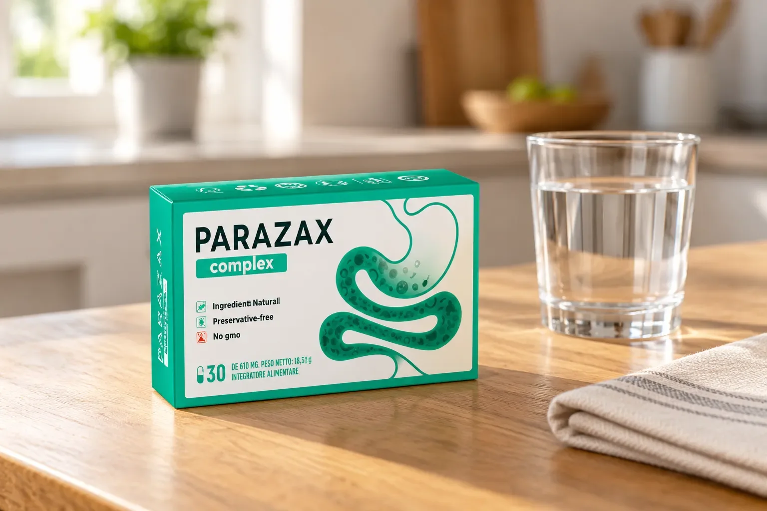 Parazax Complex — le produit au quotidien